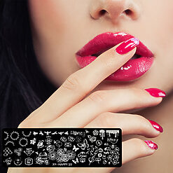 Matrita Metalica Stampila Unghii LUXORISE Sweet Summer 2