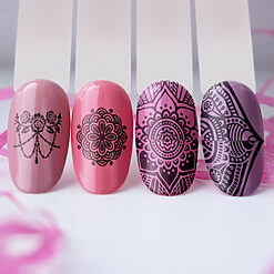 Matrita Metalica Stampila Unghii XY BE26 Mandala 3