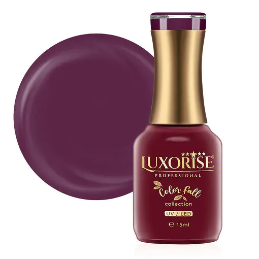 Oja Semipermanenta LUXORISE Color Fall Collection - Aubergine Ring