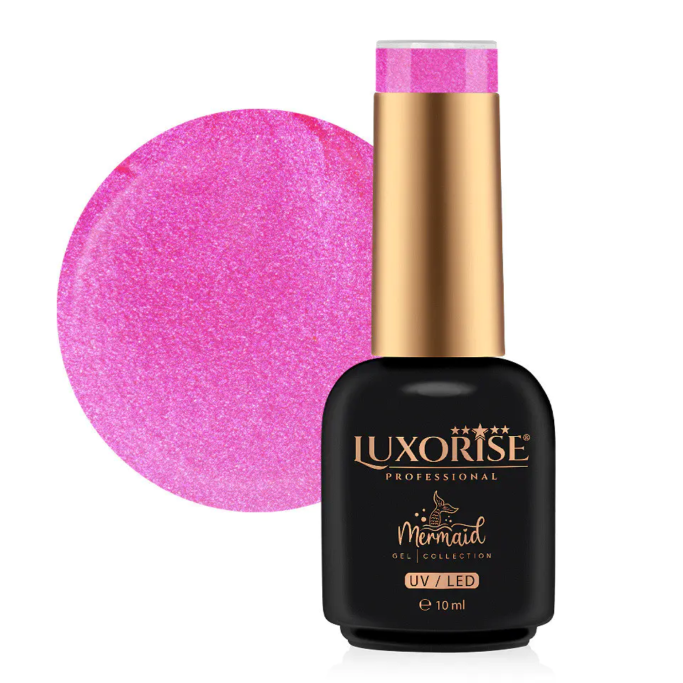 Oja Semipermanenta LUXORISE Mermaid - Paradise Pink 10ml-Oja Semipermanenta > Oja Mermaid LUXORISE