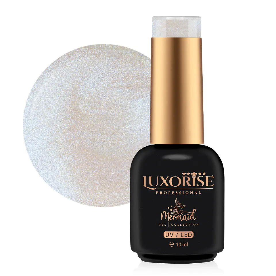 Oja Semipermanenta LUXORISE Mermaid - Seashell Shimmer 10ml-Oja Semipermanenta > Oja Mermaid LUXORISE