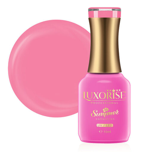 Oja Semipermanenta LUXORISE Summer Collection - Hot Pink 15ml-Oja Semipermanenta > Oja LUXORISE 15ml