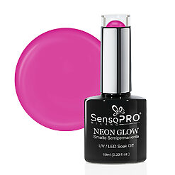 Oja Semipermanenta Neon Glow SensoPRO Milano #38 Wildberry Pink