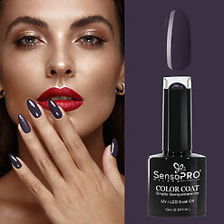 Oja Semipermanenta SensoPRO Milano 10ml 121 Dark Purple Pearl 2