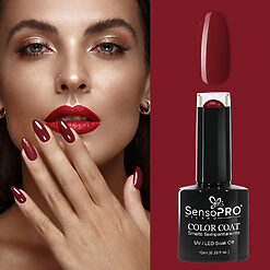 Oja Semipermanenta SensoPRO Milano 10ml 134 Red Wine 2
