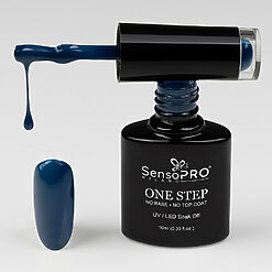 Oja Semipermanenta SensoPRO Milano One Step 10ml Dark Blue 034 1