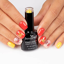Oja Semipermanenta SensoPRO Milano One Step 10ml Mango Juice 067 1