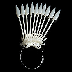 Paletar Unghii Stiletto SensoPRO Milano 24 pozitii pentru exersare si expunere Natur inel 2