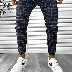 Pantaloni barbati casual in carouri 12289 SD 9-5 E-Pantaloni > Pantaloni casual