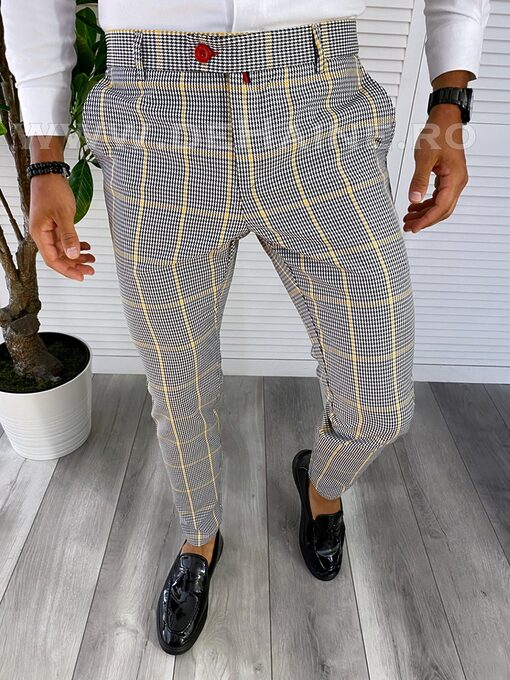 Pantaloni barbati eleganti 2019 B5-5 E 4-2-Pantaloni > Pantaloni eleganti