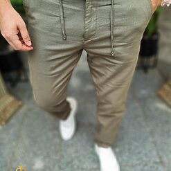 Pantaloni casual verzi