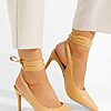 Pantofi cu toc stiletto Luvia camel-Pantofi Stiletto-Pantofi Stiletto