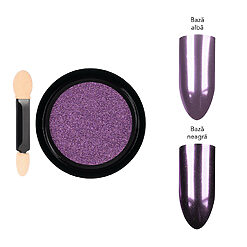 Pigment Unghii Mirror Powder LUXORISE Royal Pink 1