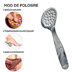 Pila de Calcaie Profesionala cu razuitor Dual Care PRO LUXORISE 5