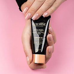 Polygel REVOMAX GEL LUXORISE Candy Pink 30ml 1