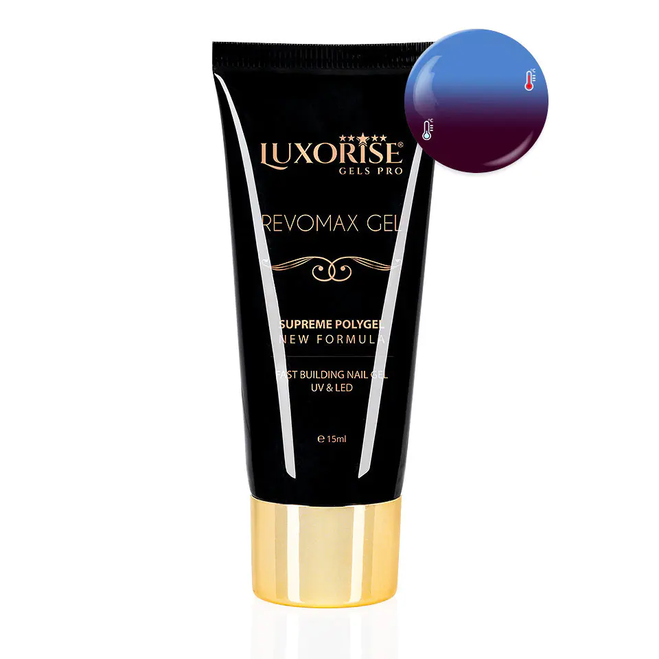 Polygel Thermo REVOMAX GEL LUXORISE Purple Enigma