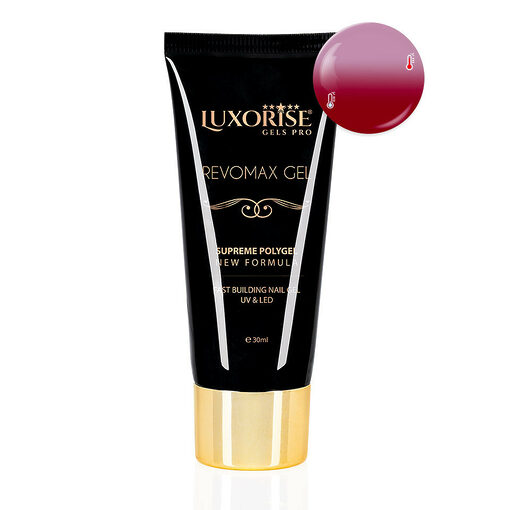 Polygel Thermo REVOMAX GEL LUXORISE Ruby Flaming