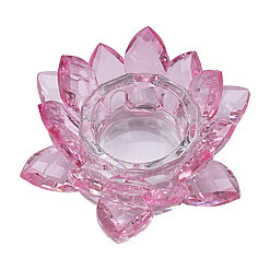 Recipient din Sticla pentru Manichiura LUXORISE Pink Flower 2