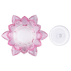 Recipient din Sticla pentru Manichiura LUXORISE Pink Flower 3