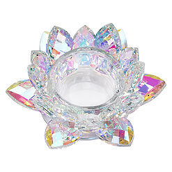 Recipient din Sticla pentru Manichiura LUXORISE Rainbow Flower 5
