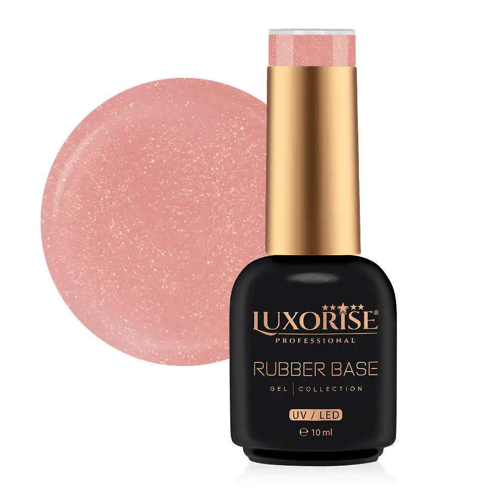 Rubber Base LUXORISE - Cosmic Rose 10ml-Rubber Base > Rubber Base LUXORISE 10ml