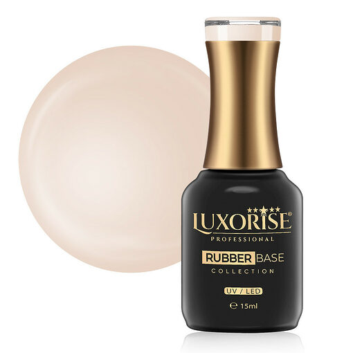 Rubber Base LUXORISE Crystal Collection - Pure Nude 15ml-Rubber Base > Rubber Base LUXORISE 15ml