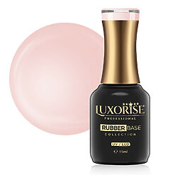 Rubber Base LUXORISE Crystal Collection - Shell Nude 15ml-Rubber Base > Rubber Base LUXORISE 15ml