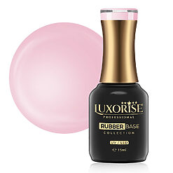 Rubber Base LUXORISE Crystal Collection - Sweetheart Pink 15ml-Rubber Base > Rubber Base LUXORISE 15ml