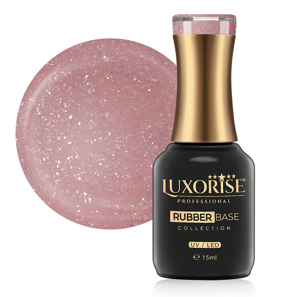 Rubber Base LUXORISE Glamour Collection - Cooper Gold 15ml-Rubber Base > Rubber Base LUXORISE 15ml