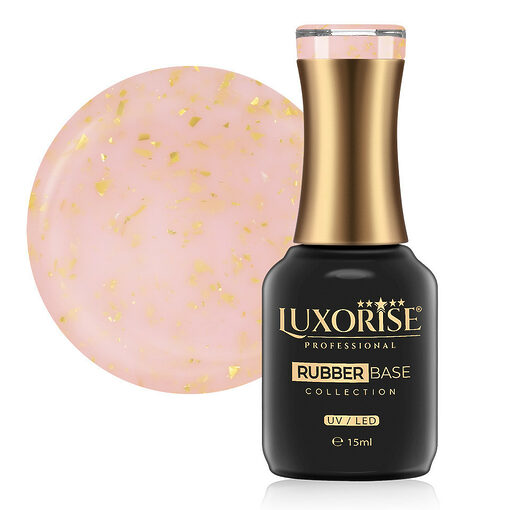Rubber Base LUXORISE Glamour Collection - Coral Blossom 15ml-Rubber Base > Rubber Base LUXORISE 15ml