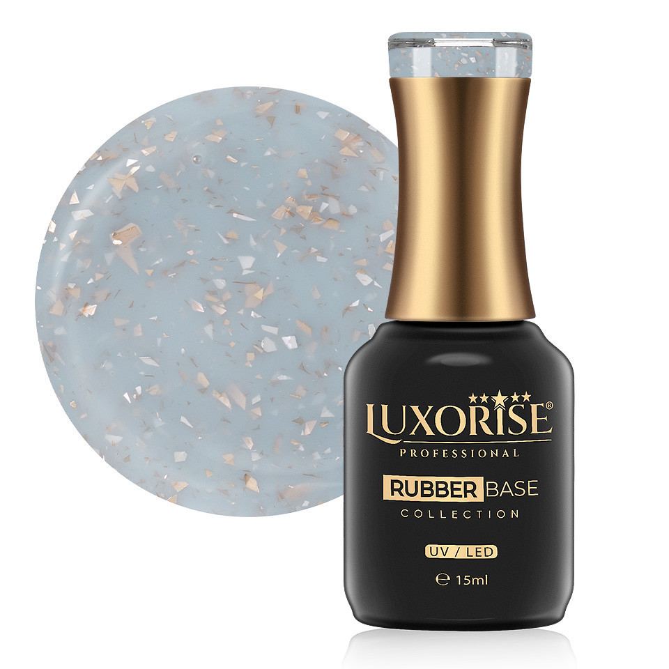 Rubber Base LUXORISE Glamour Collection - Gold Paradise 15ml-Rubber Base > Rubber Base LUXORISE 15ml