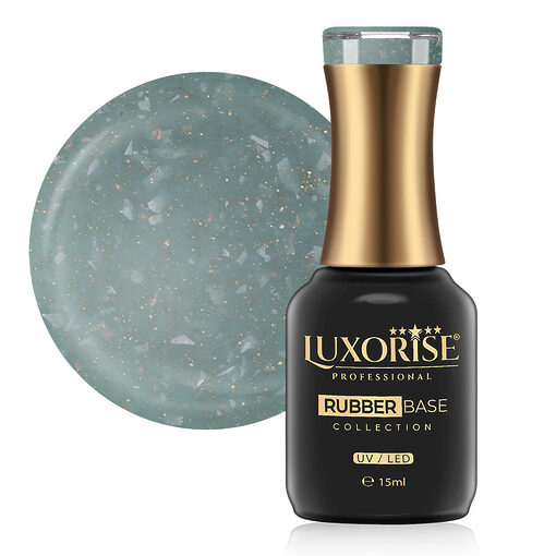 Rubber Base LUXORISE Glamour Collection - Teal Heart 15ml-Rubber Base > Rubber Base LUXORISE 15ml