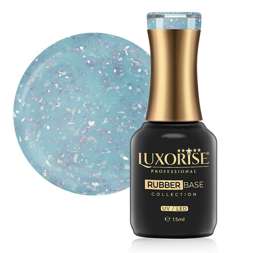 Rubber Base LUXORISE Sparkling Collection - Morning Sky 15ml-Rubber Base > Rubber Base LUXORISE 15ml