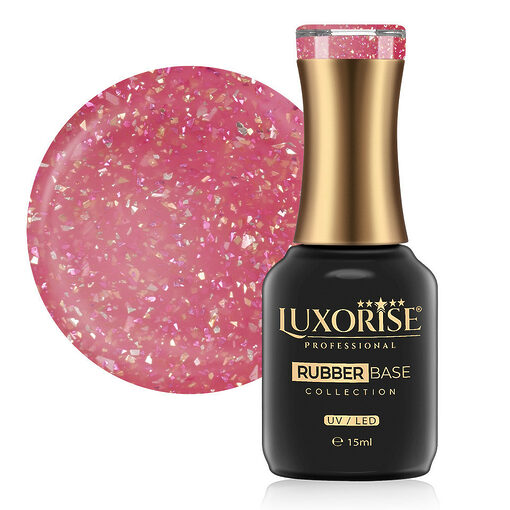 Rubber Base LUXORISE Sparkling Collection - Princess Story 15ml-Rubber Base > Rubber Base LUXORISE 15ml