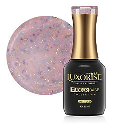 Rubber Base LUXORISE Sparkling Collection - Sweet Rainbow 15ml-Rubber Base > Rubber Base LUXORISE 15ml