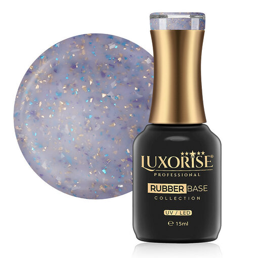 Rubber Base LUXORISE Sparkling Collection - Unicorn Tears 15ml-Rubber Base > Rubber Base LUXORISE 15ml