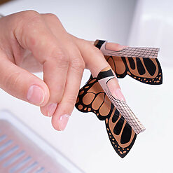 Sabloane Constructie Unghii LUXORISE Fluture 500 buc 4