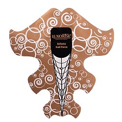 Sabloane Constructie Unghii LUXORISE Soft Stiletto Gold 500 buc 5