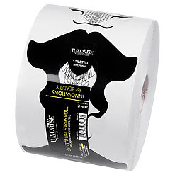 Sabloane Constructie Unghii LUXORISE Stiletto Black 500 buc 2