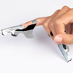 Sabloane Constructie Unghii LUXORISE Stiletto Black 500 buc 4