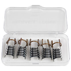 Sabloane Unghii Refolosibile SensoPRO Milano Set 5 buc Silver 4