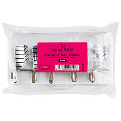 Sabloane Unghii Refolosibile SensoPRO Milano Set 5 buc Silver 7