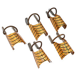 Sabloane Unghii Reutilizabile SensoPRO Milano Set 5 buc Gold 2