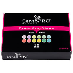 Set 12 Geluri UV Colorate SensoPRO Milano Forever Young Collection 3