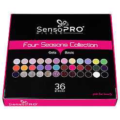Set 36 Geluri UV Colorate SensoPRO Milano Four Seasons Collection 2