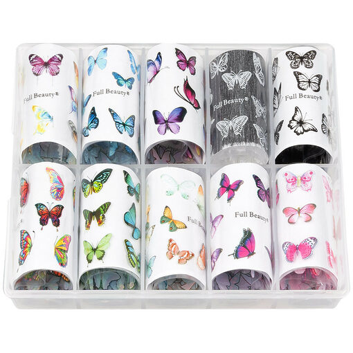 Set Folii Transfer LUXORISE #61 Butterfly Touch