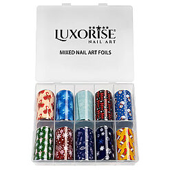 Set Folii Transfer LUXORISE Christmas Crush 10 buc 3