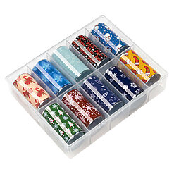 Set Folii Transfer LUXORISE Christmas Crush 10 buc 4