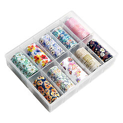 Set Folii Transfer LUXORISE Flower Whisper 10 buc 3