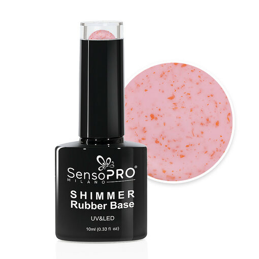 Shimmer Rubber Base SensoPRO Milano - #29 Milky Glow